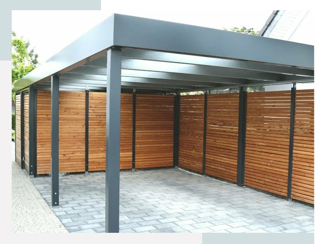 Навесы для парковки в Старом Осколе