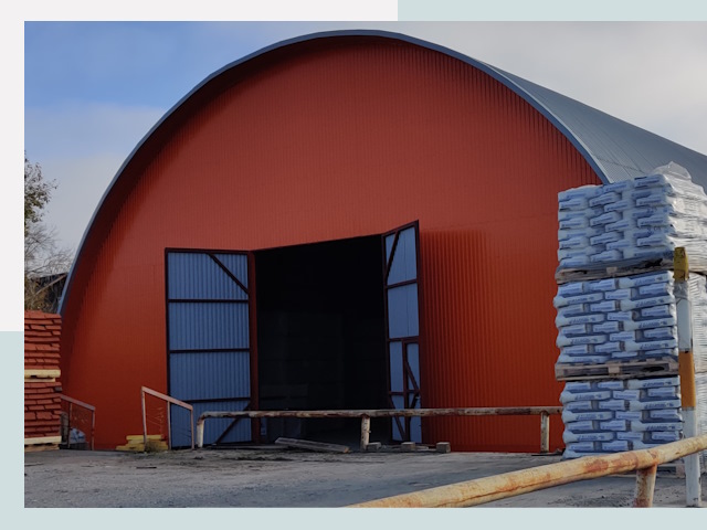 Полукруглые ангары по цене от 607 руб. в Старый Оскол