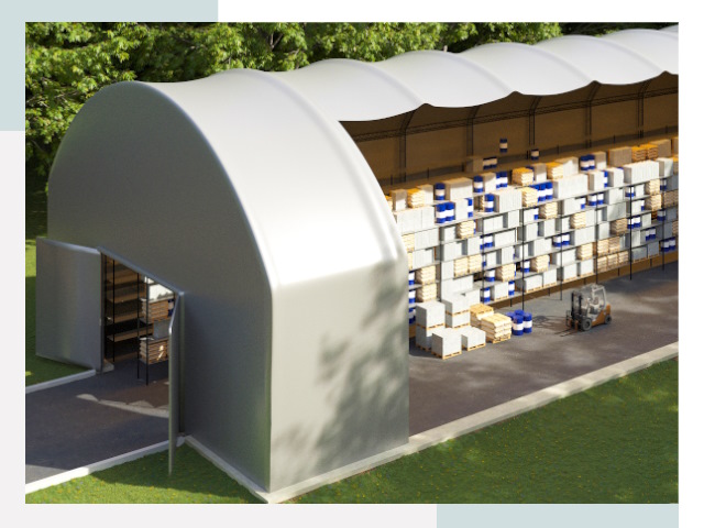 Тентовые ангары в Старом Осколе