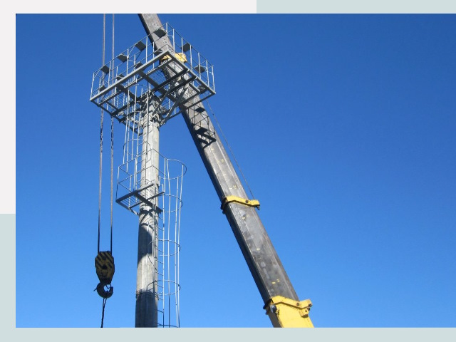 Монтаж осветительных мачт в Старый Оскол от 607 руб.