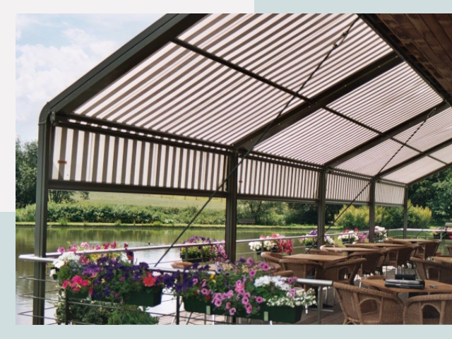 Элегантные навесы для кафе от 607 руб в Старый Оскол