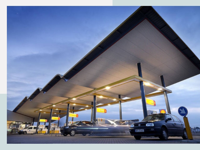 Навесы для АЗС в Старый Оскол от 607 руб. - Защита и комфорт