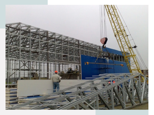 Монтаж ангаров в Старом Осколе