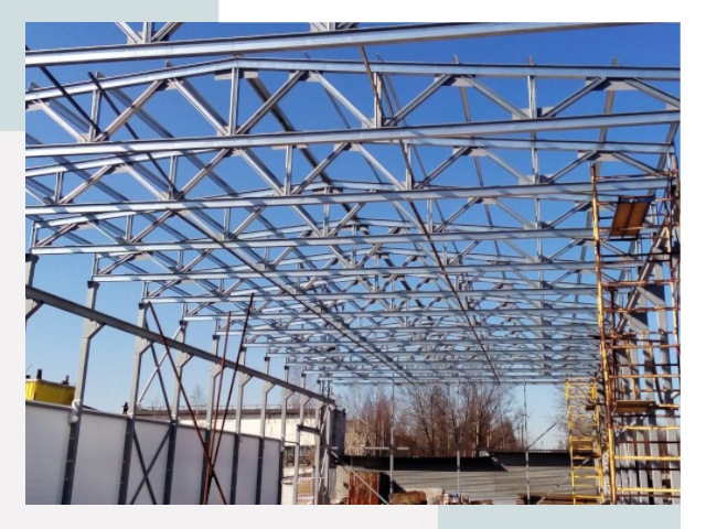Металлокаркасы для складов в Старом Осколе