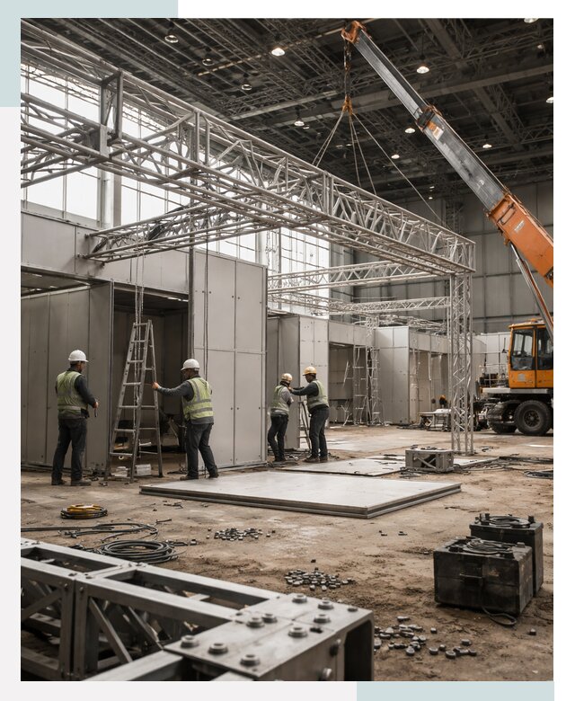 Строительство выставочных павильонов в Старом Осколе от 35410 р.| СтальСтрой-Срк