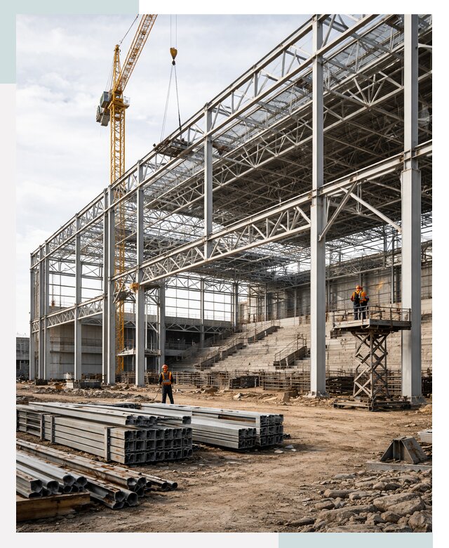 Строительство спортивных комплексов в Старом Осколе от 30351 р. | СтальСтрой-Срк